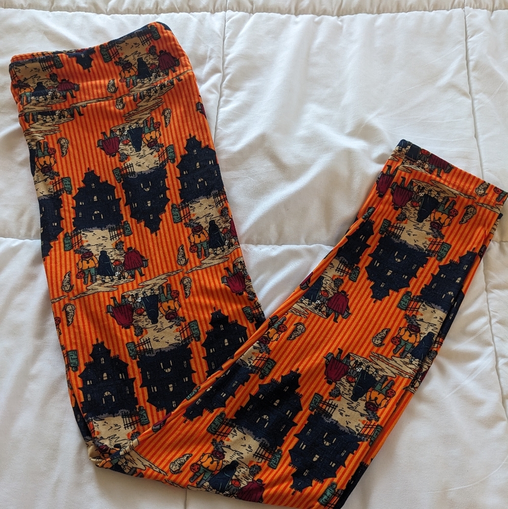 LuLaRoe Curvy Halloween Leggings
